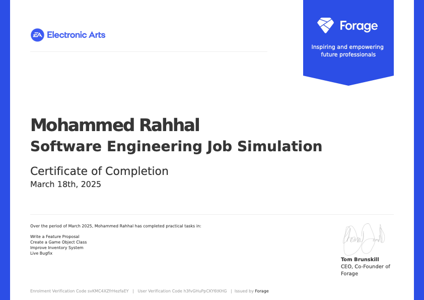 Engineering Simulation Certificate Preview